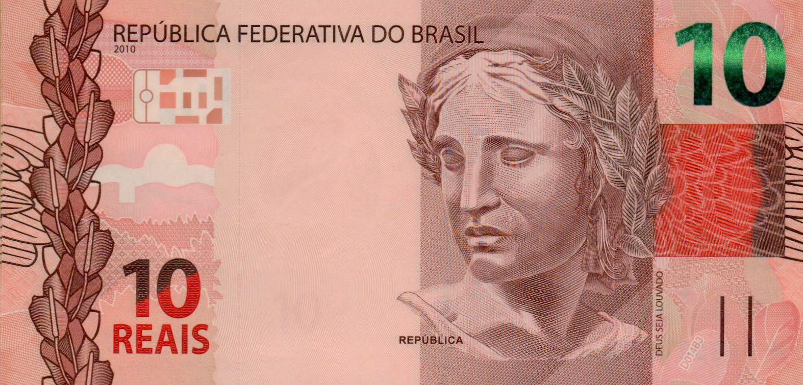 Brazil 10 2019 UNC P-254/e